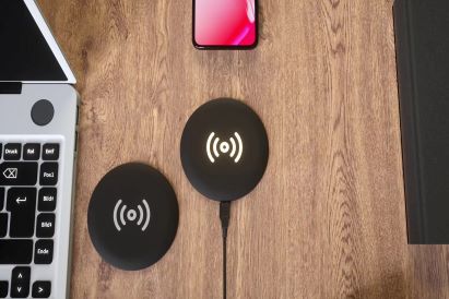 BXF-WC152 LED LOGO wireless charger