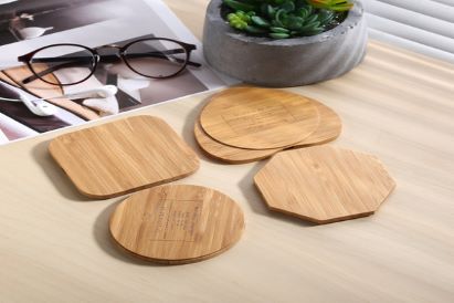 BXF-WC090 Bamboo wireless charger